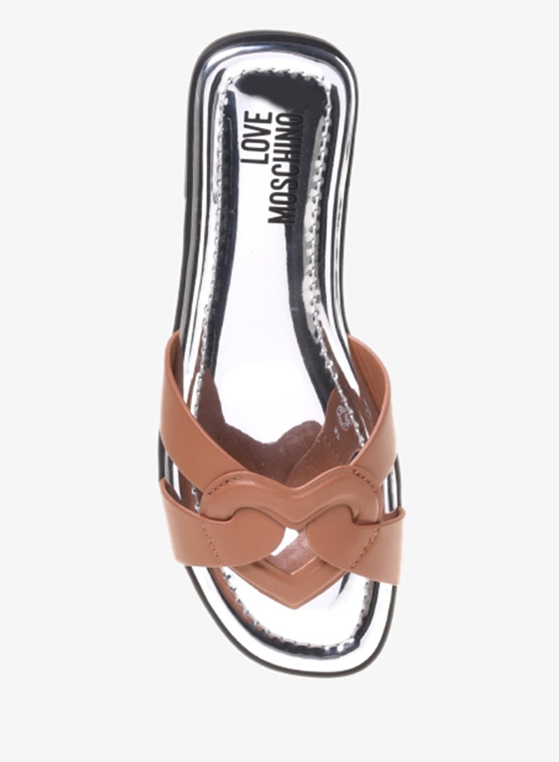 Love Moschino Casual Slip On Flat Sandals - Image 4